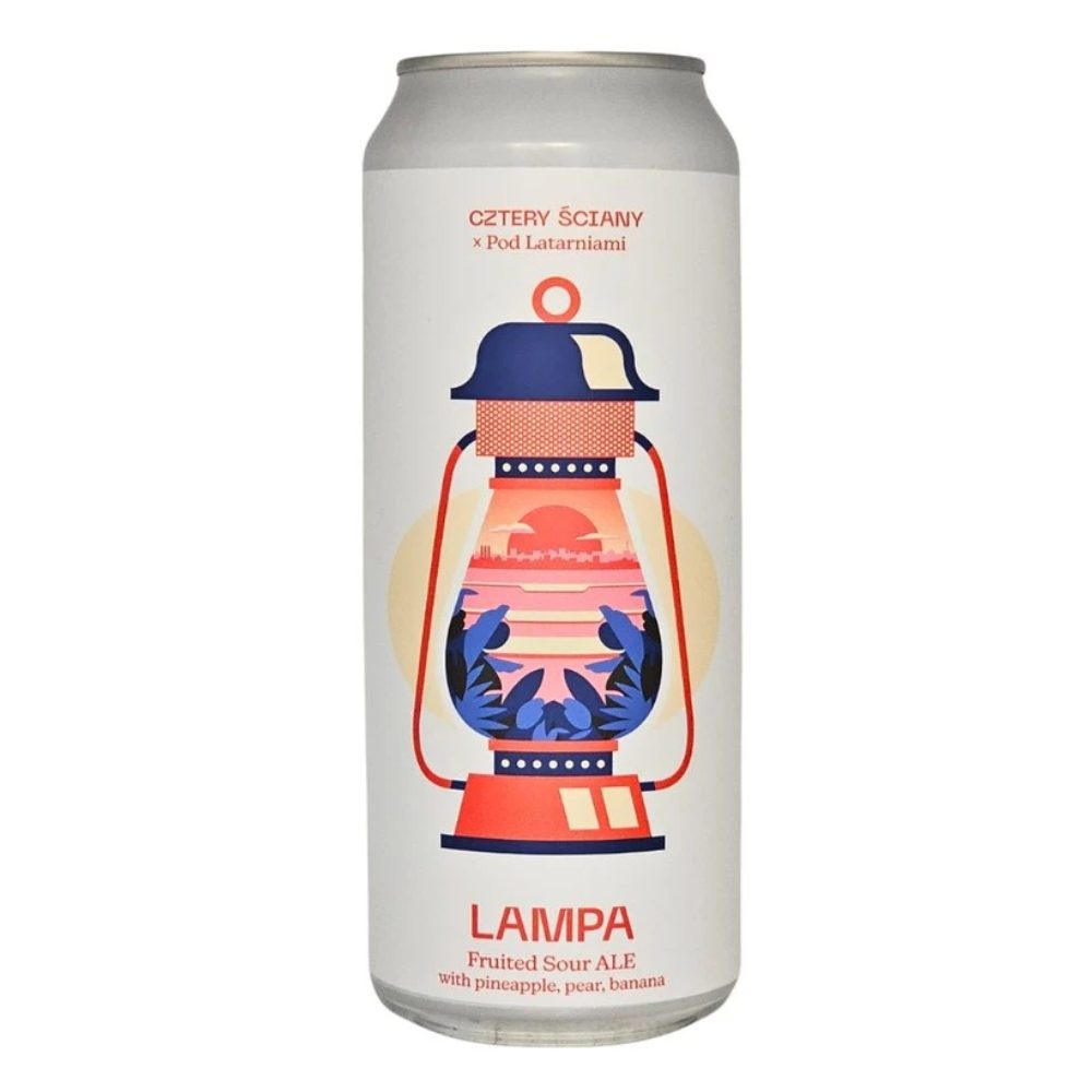 Piwo Cztery Ściany Lampa 5,4% 500 ml Puszka
