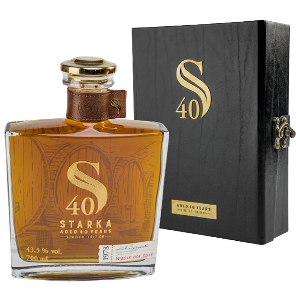 Wódka Starka Limited Edition 40 YO 43,5% 700 ml skrzynka
