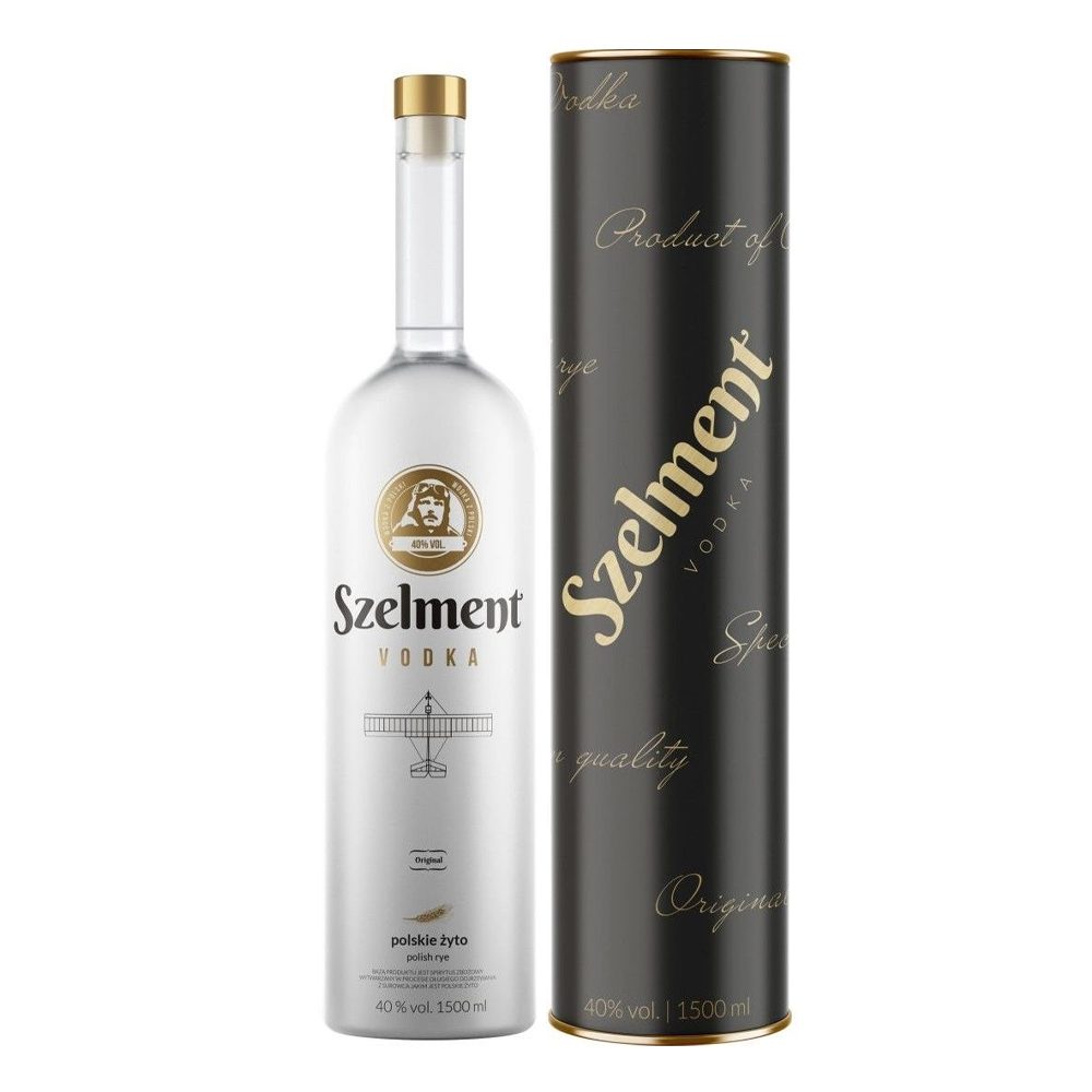 Wódka Szelment Polskie Żyto 40% 1500 ml tuba