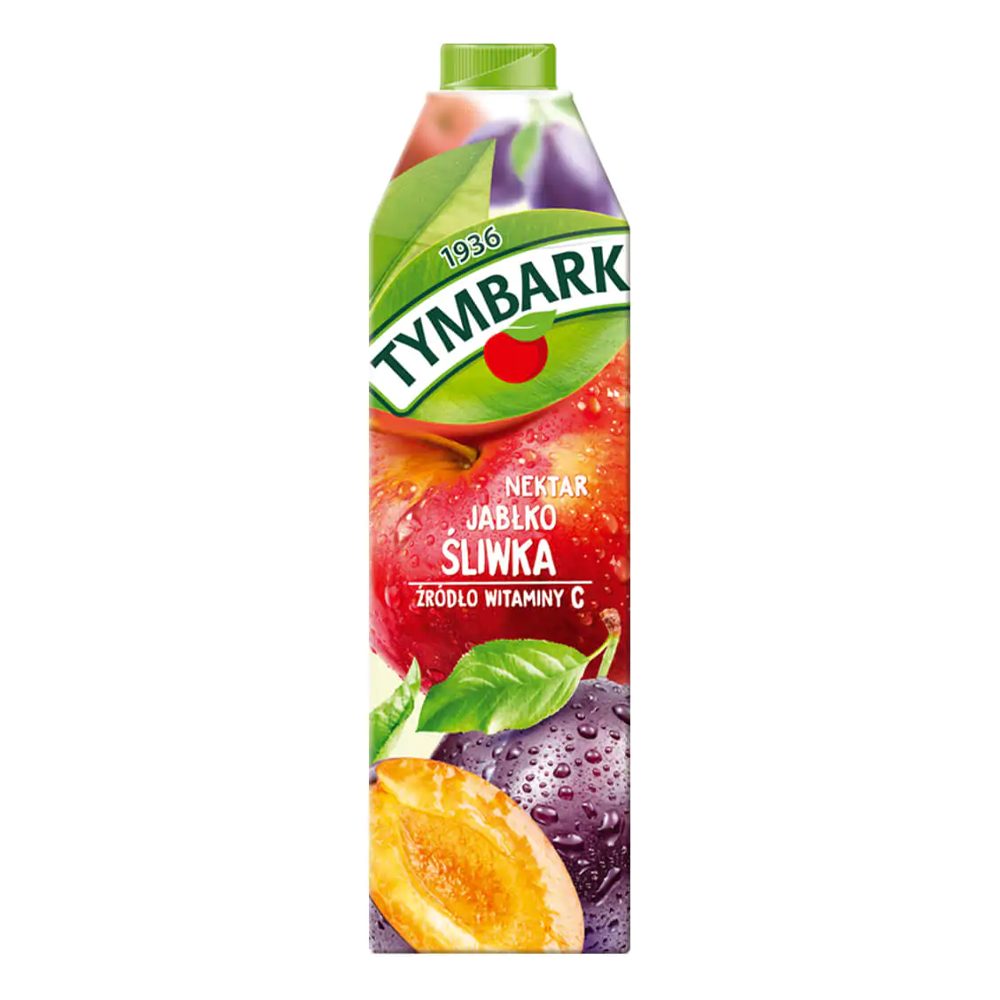 Nektar Tymbark Jabłko Śliwka 1000 ml karton
