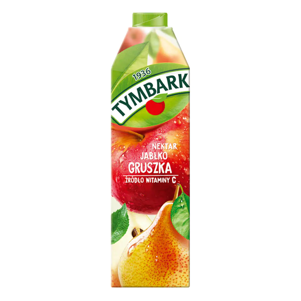 Nektar Tymbark Jabłko Gruszka 1000 ml karton