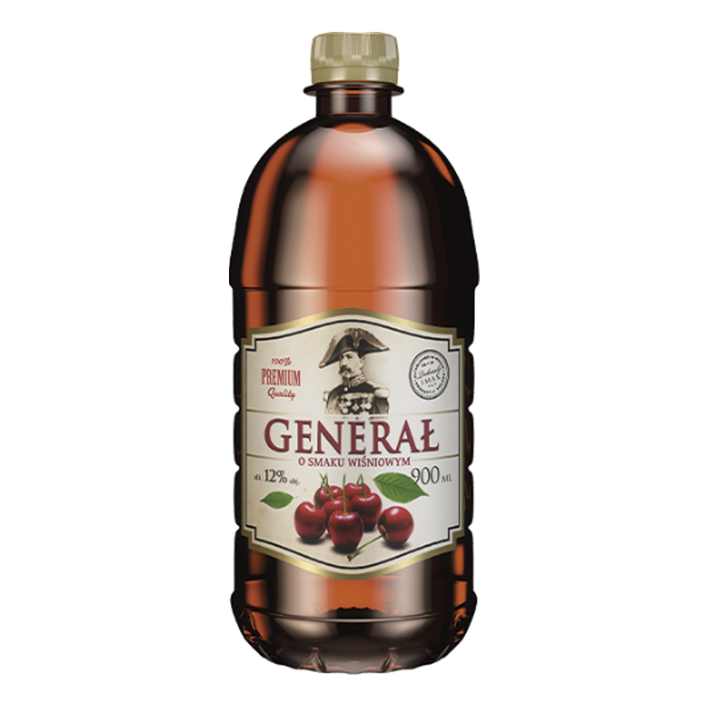 Nalewka Generał Wiśniowy 12% 900 ml