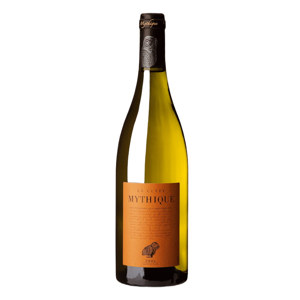 Wino Mythique La Cuvee Blanc Roussanne Viognier Marsanne 13,5% białe wytrawne 750 ml