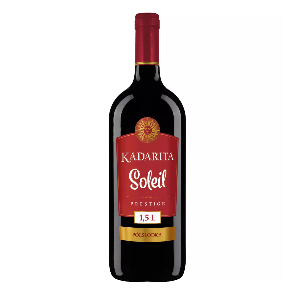Wino Kadarita Soleil 11% czerwone półsłodkie 1500 ml