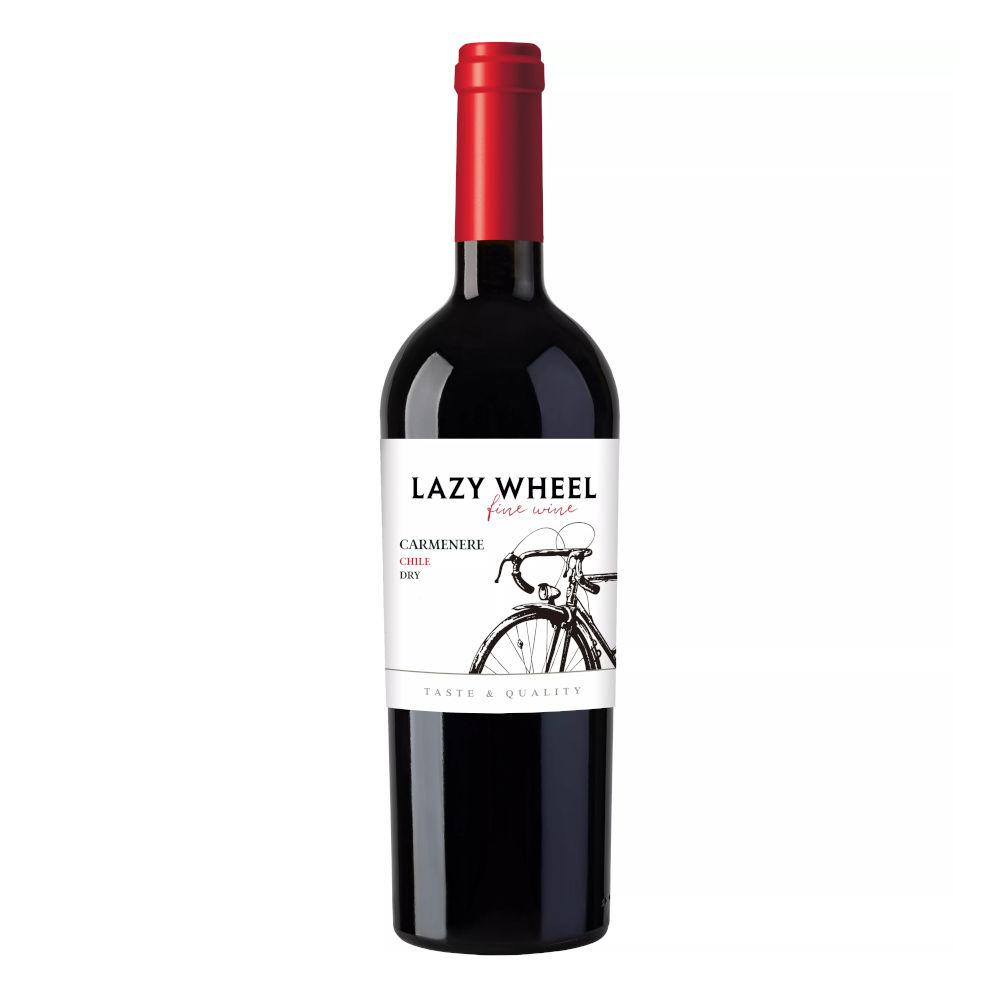 Lazy Wheel Carmenere 13% czerwone wytrawne 750 ml