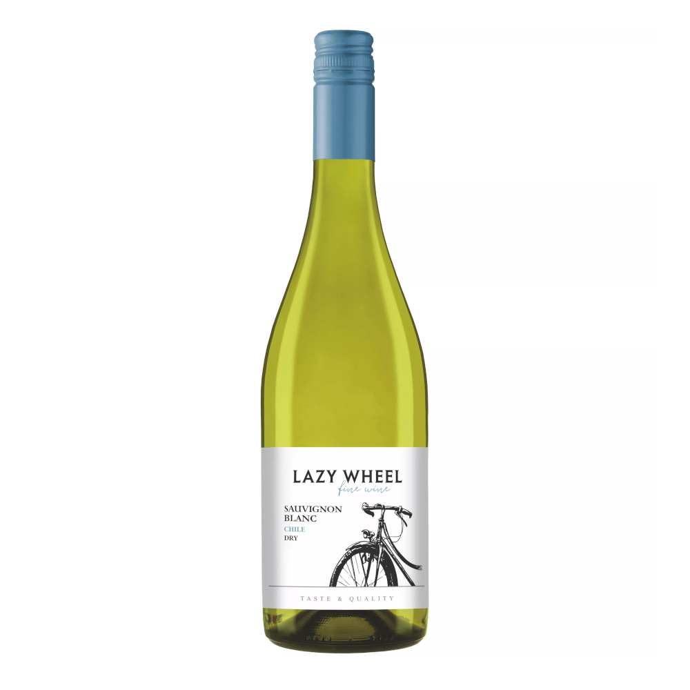 Wino Lazy Wheel Sauvignon Blanc 12,5% białe wytrawne 750 ml