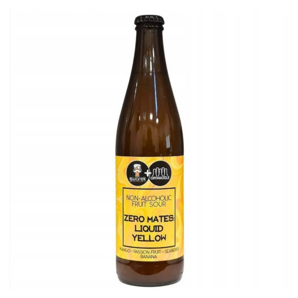 Piwo Gwarek Zero Mates Liquid Yellow 0,5% 500 ml