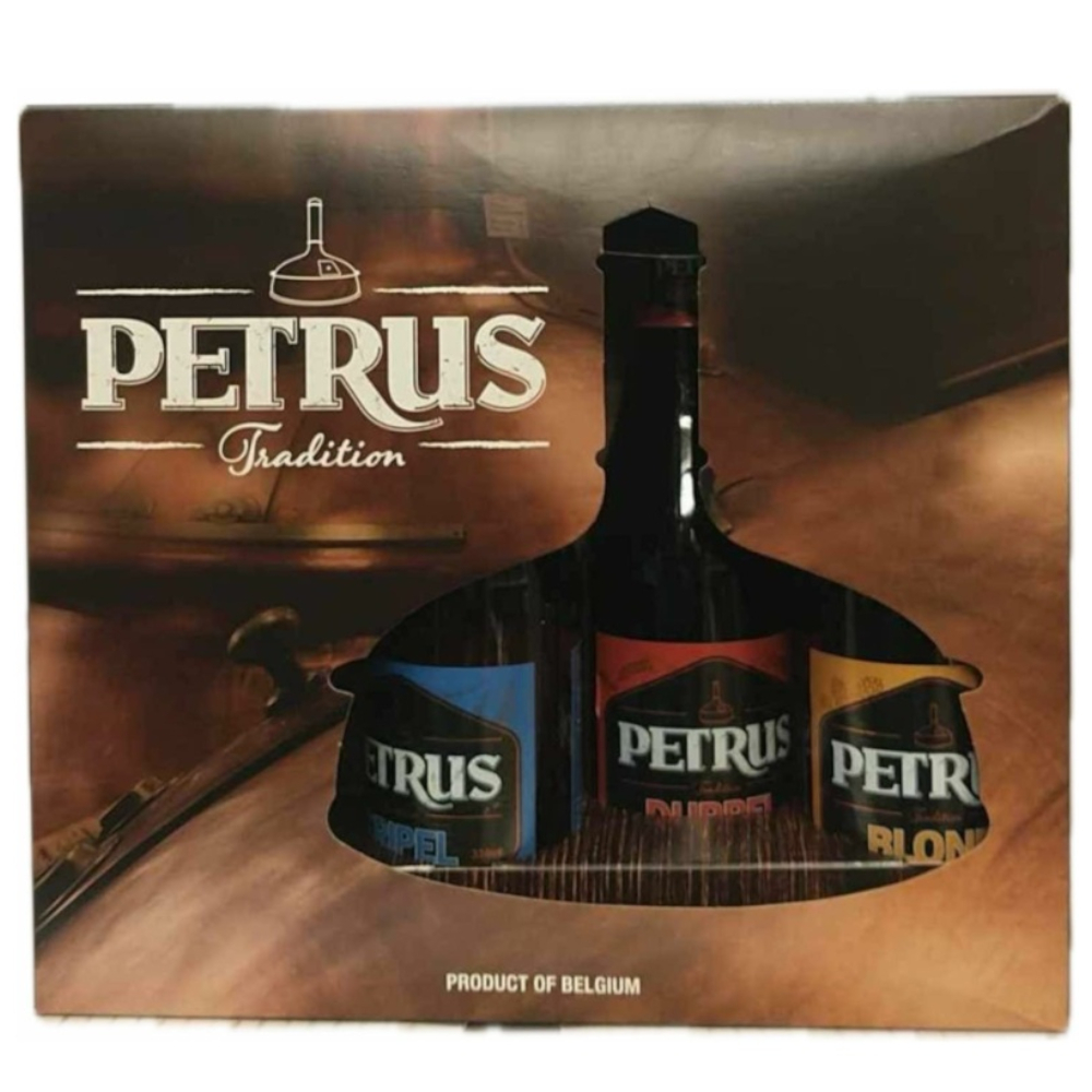Piwo Petrus Tradition Zestaw 3 x 330 ml + Szkło