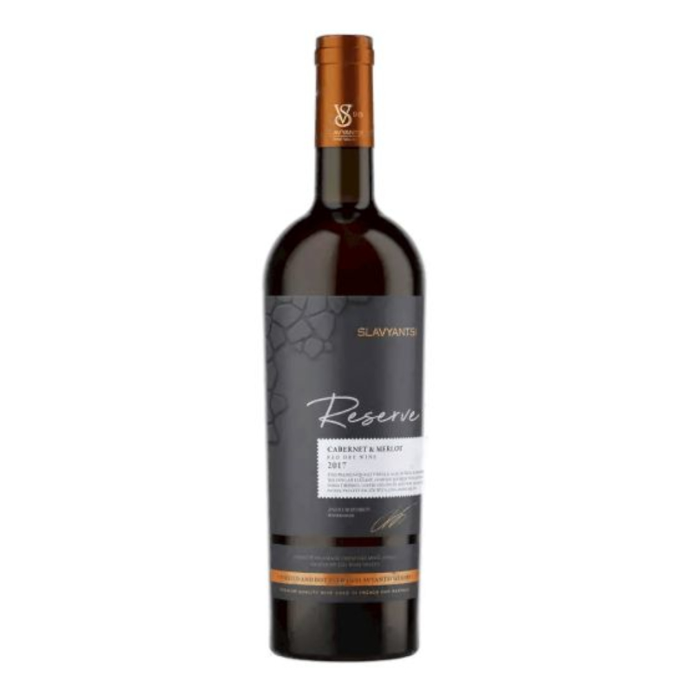Wino Slavyantsi Reserva Merlot 14% czerwone wytrawne 750 ml