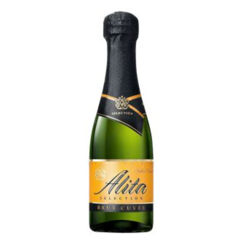 Wino Musujące Alita Brut Cuvee 11% białe wytrawne 200 ml