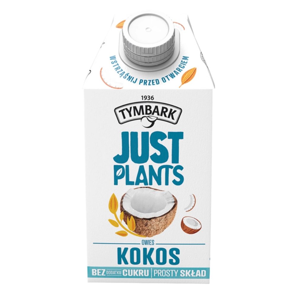 Napój Tymbark Just Plants Kokos 500 ml karton