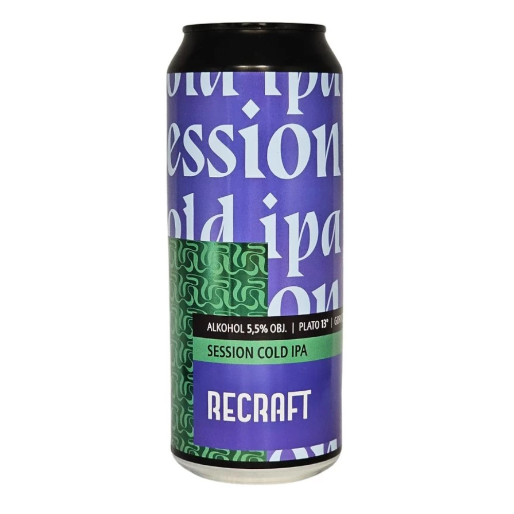 Piwo ReCraft Session Cold IPA 5,5% 500 ml Puszka