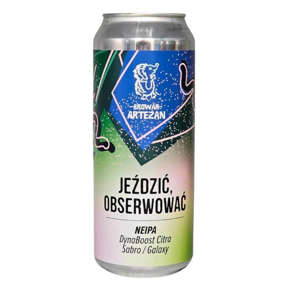 Piwo Artezan Jeździć, Obserwować 6% 500 ml puszka