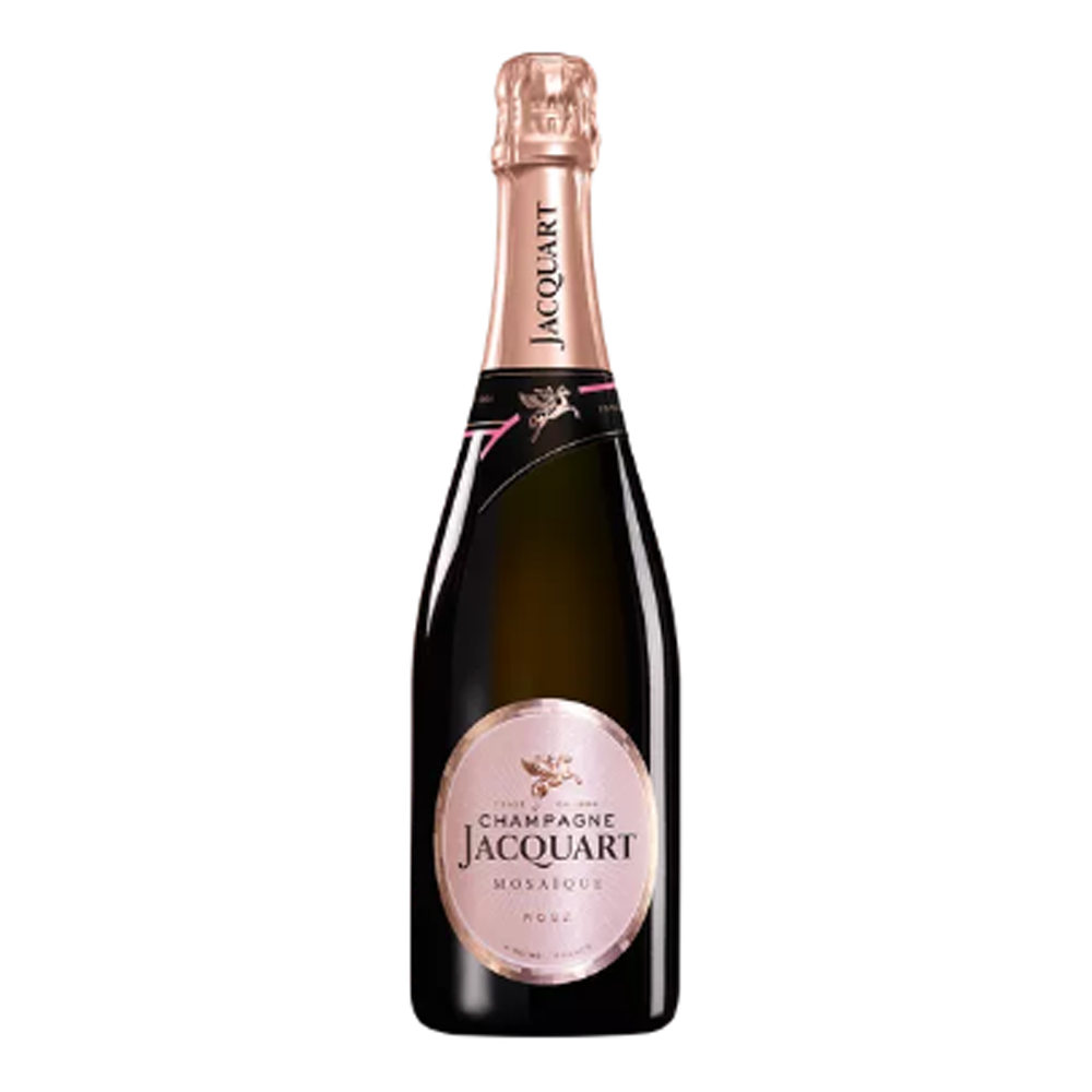 Szampan Jacquart Mosaique Brut Rose Champagne 12,5% różowe wytrawne 750 ml