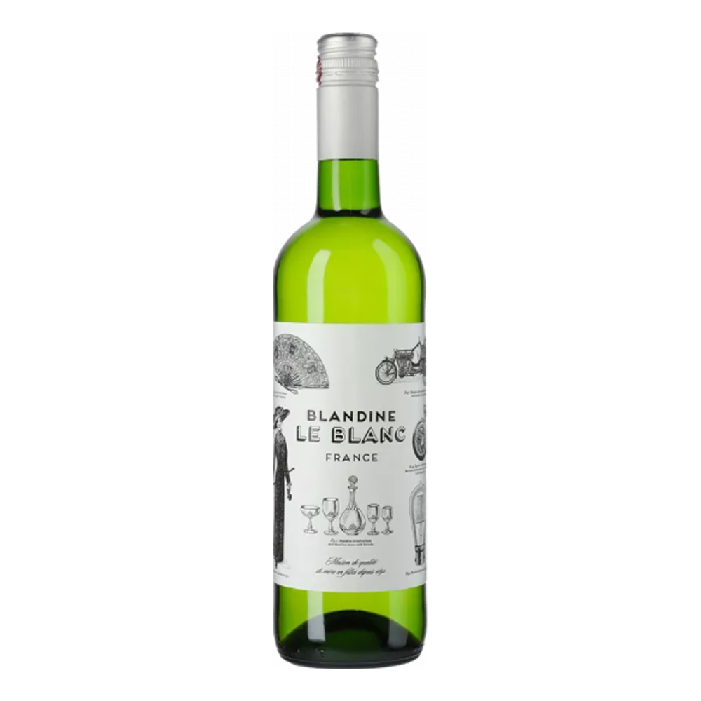 Wino Cedre Blandine Le Blanc 11,5% białe wytrawne 750 ml