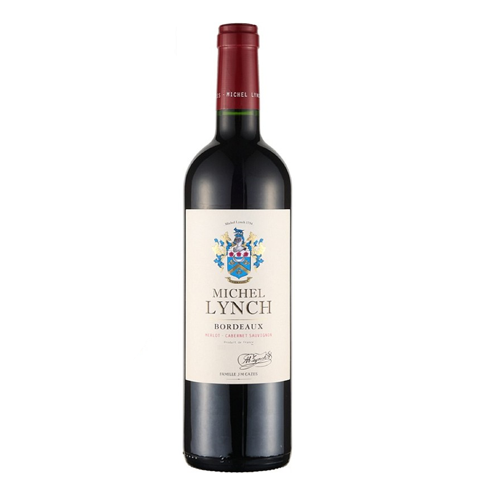 Wino Michel Lynch Merlot & Cabernet Sauvignon Bordeaux AOC 12,5% czerwone wytrawne 750 ml