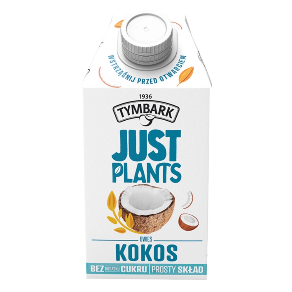 Napój Tymbark Just Plants Kokos 500 ml karton