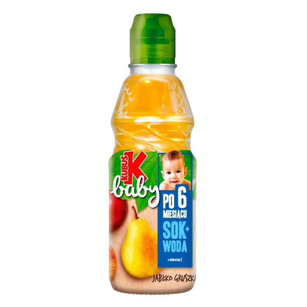 Sok Kubuś Baby Jabłko - Gruszka Pet 300 ml