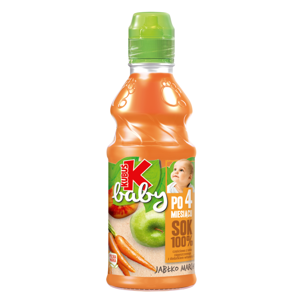 Sok Kubuś Baby Jabłko - Marchew Pet 300 ml