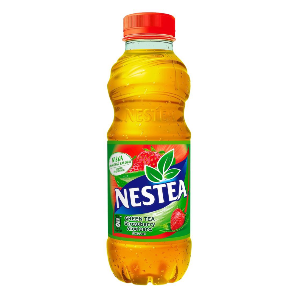 Napój Nestea Zielona Herbata-Truskawka-Aloes N/Gaz Pet 500 ml