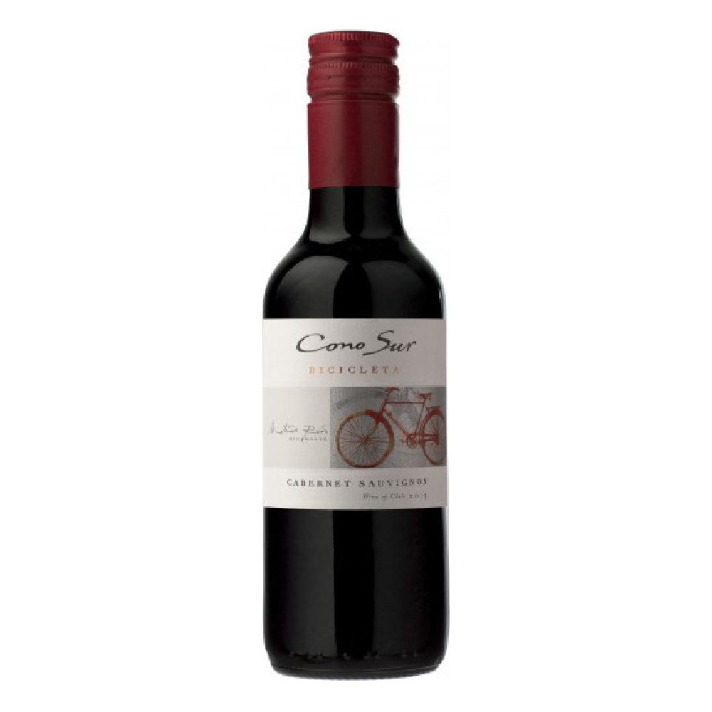 Wino Cono Sur Bicicleta Cabernet Sauvignon 13,5% czerwone wytrawne 187 ml