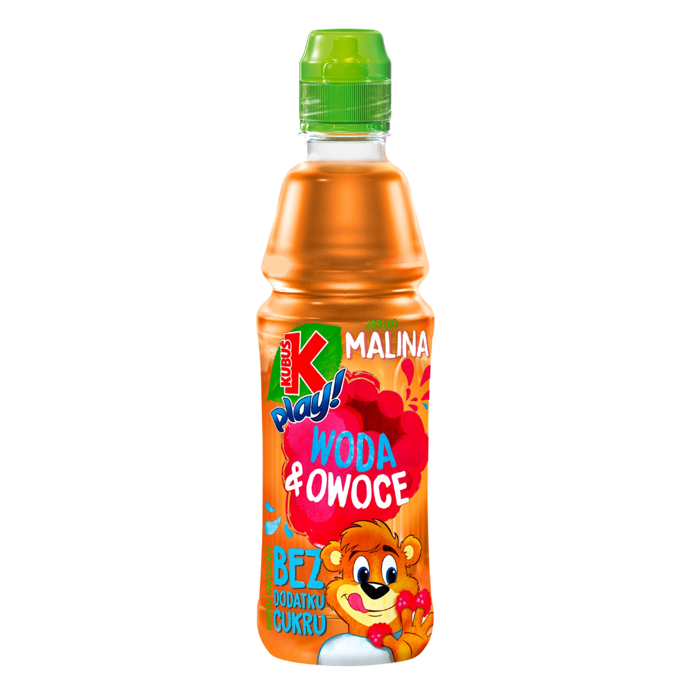 Napój Kubuś Play Owocowy Jabłko-Malina Pet 400 ml