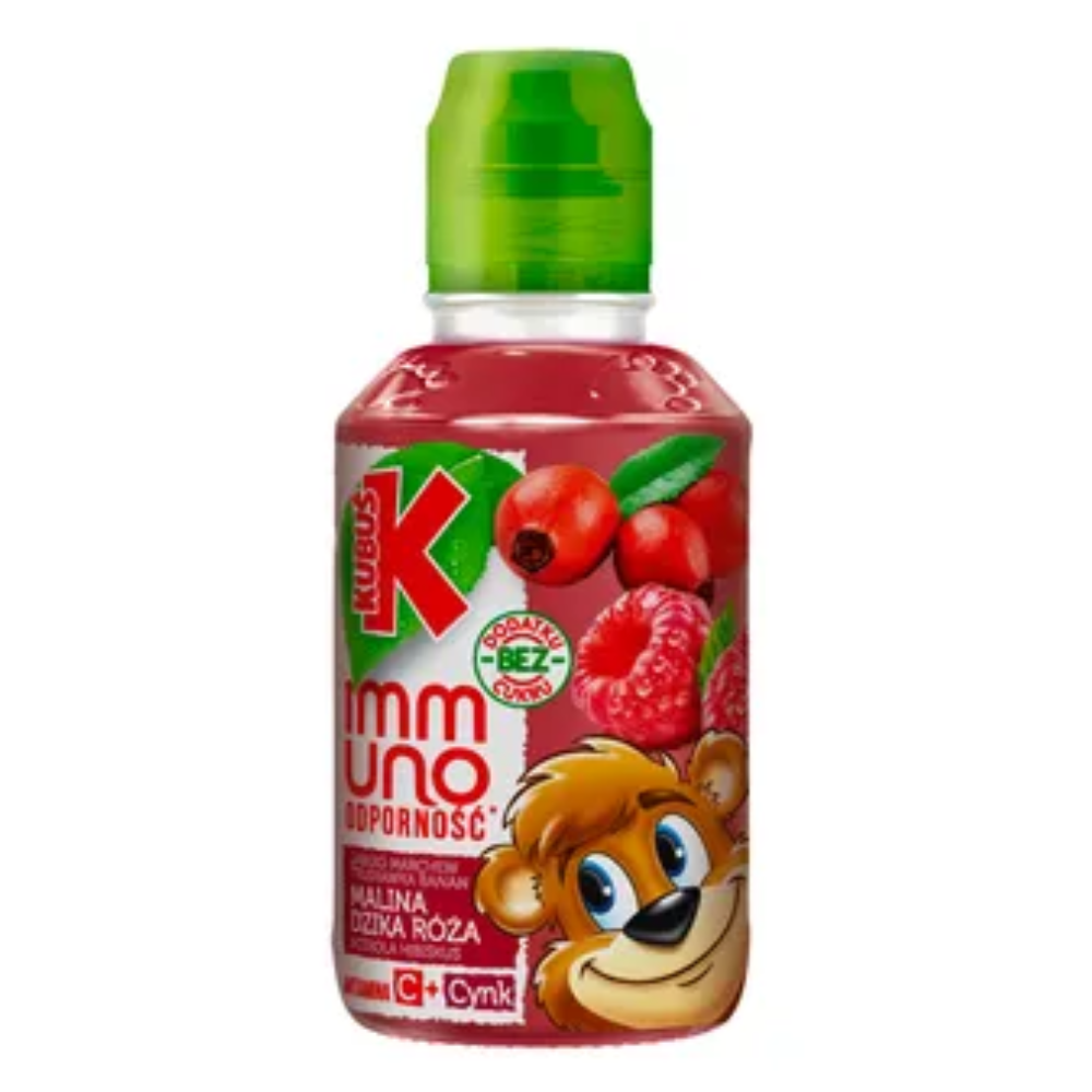 Sok Kubuś Immuno Malina - Dz.Ra - Acerola Pet 200 ml