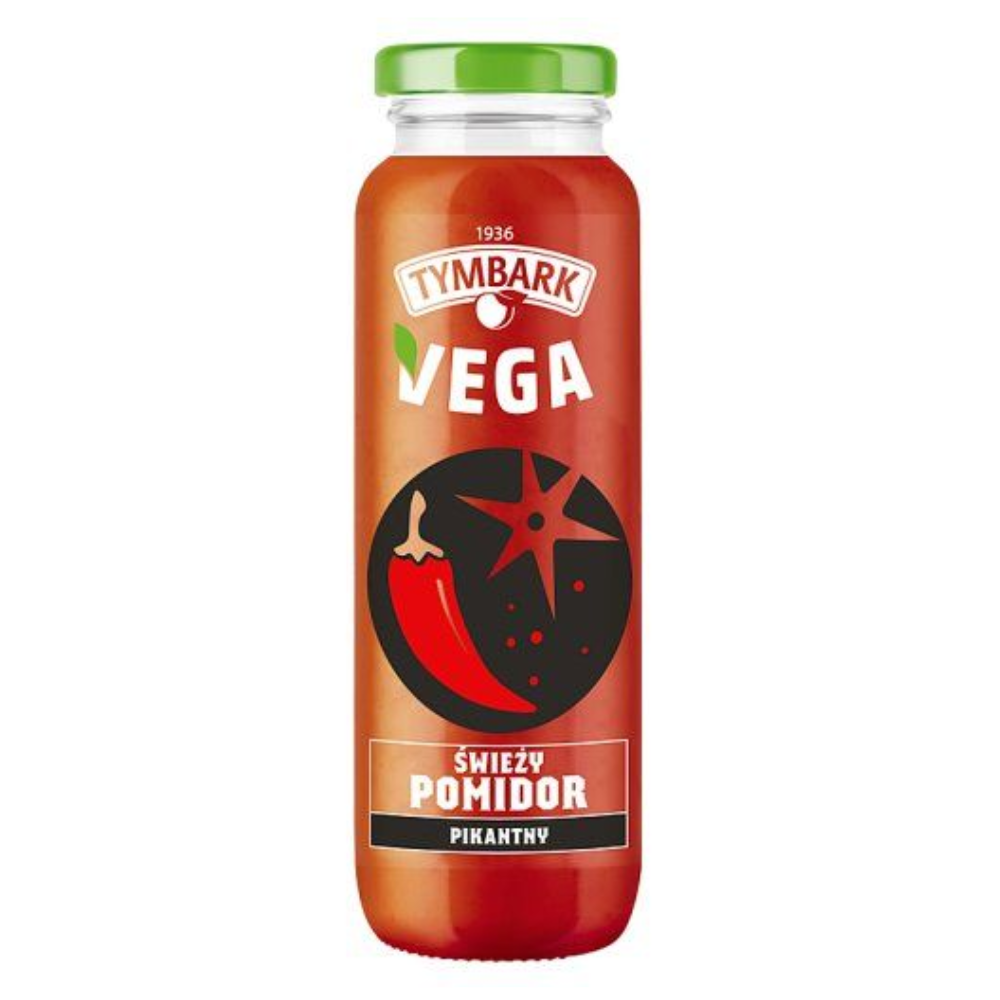 Sok Tymbark Vega Świeży Pomidor Pikantny 250 ml