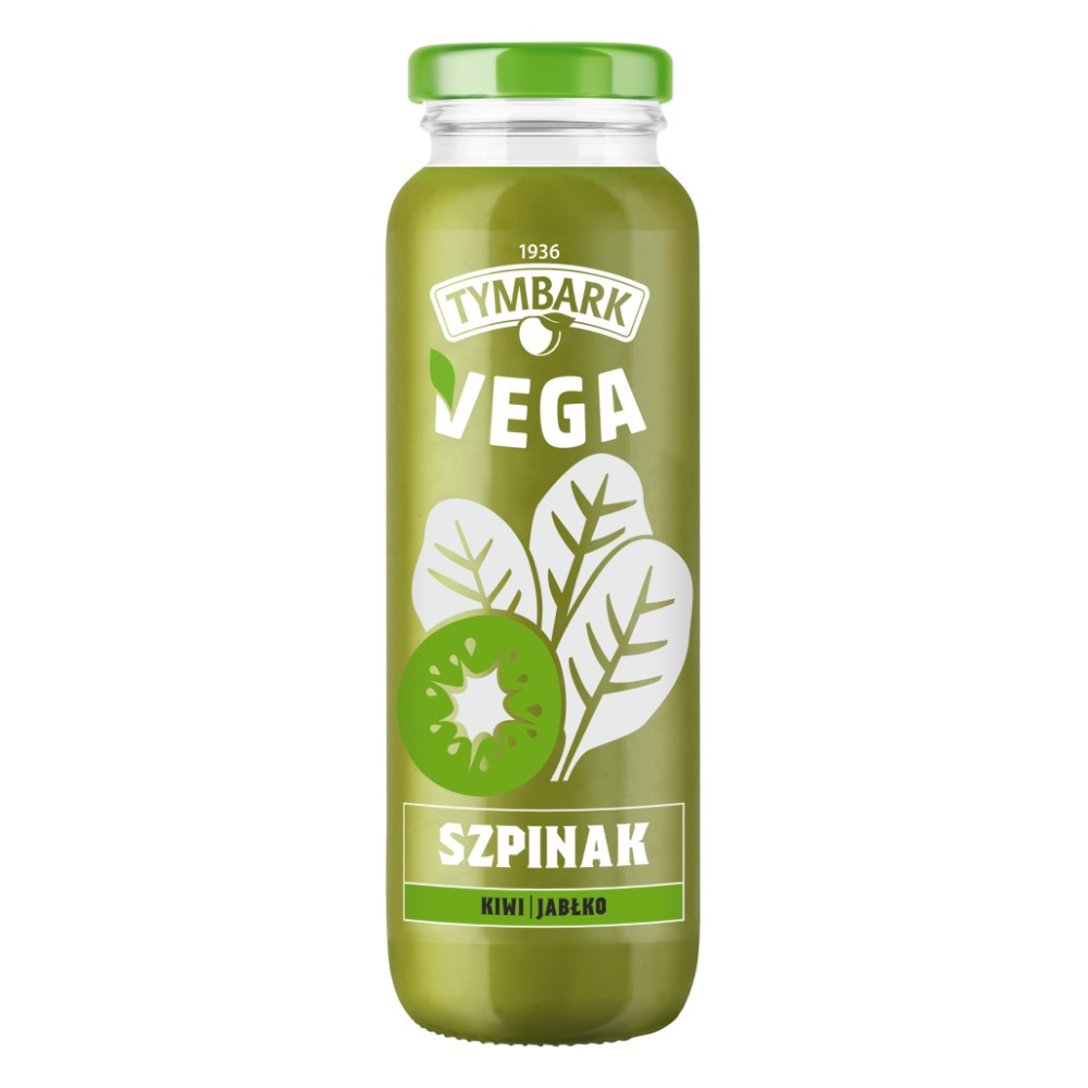 Sok Tymbark Vega Szpinak Kiwi Jabłko But 250 ml