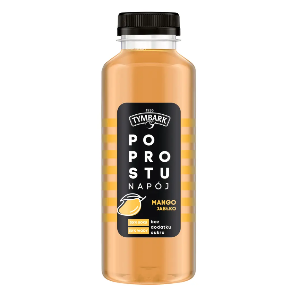 Napój Tymbark Po Prostu Rześki Owoc Jabłko Mango 400 ml
