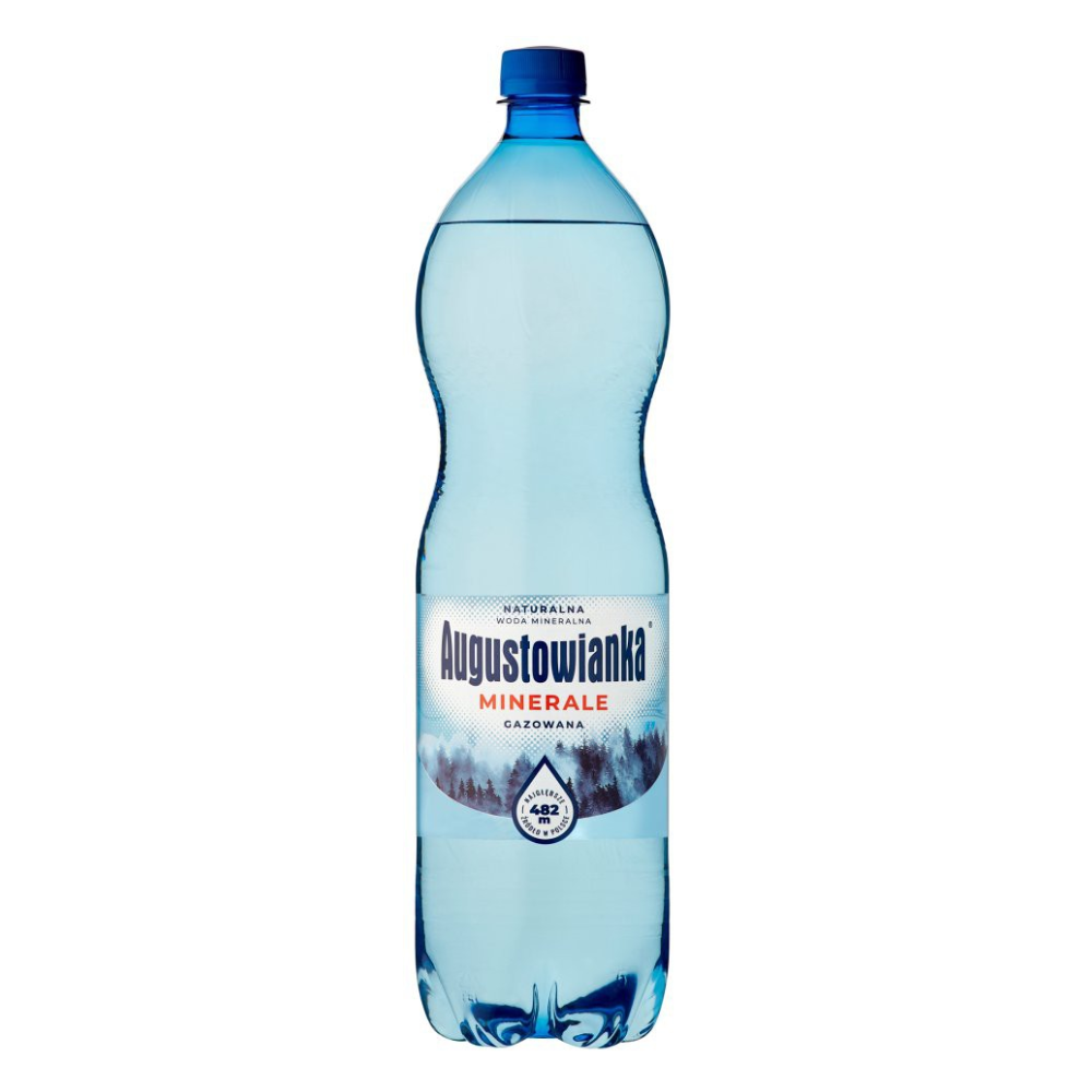 Woda Augustowianka lekko gazowana Pet 1500 ml