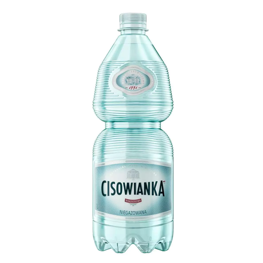Woda Cisowianka niegazowana Pet 1000 ml