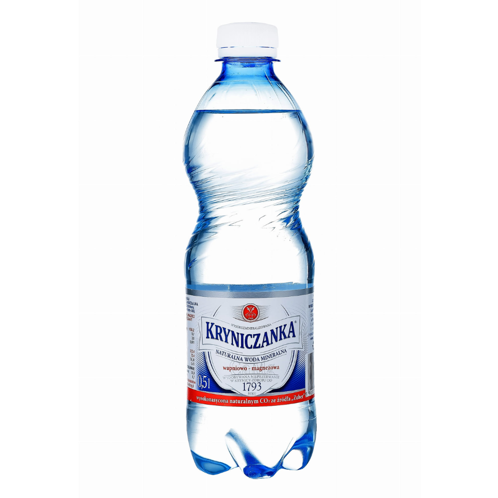 Woda Kryniczanka gazowana Pet 500 ml