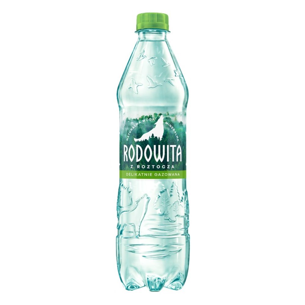 Woda Rodowita lekko gazowana Pet 600 ml