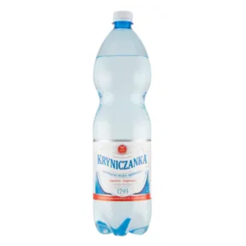 Woda Kryniczanka gazowana Pet 1500 ml