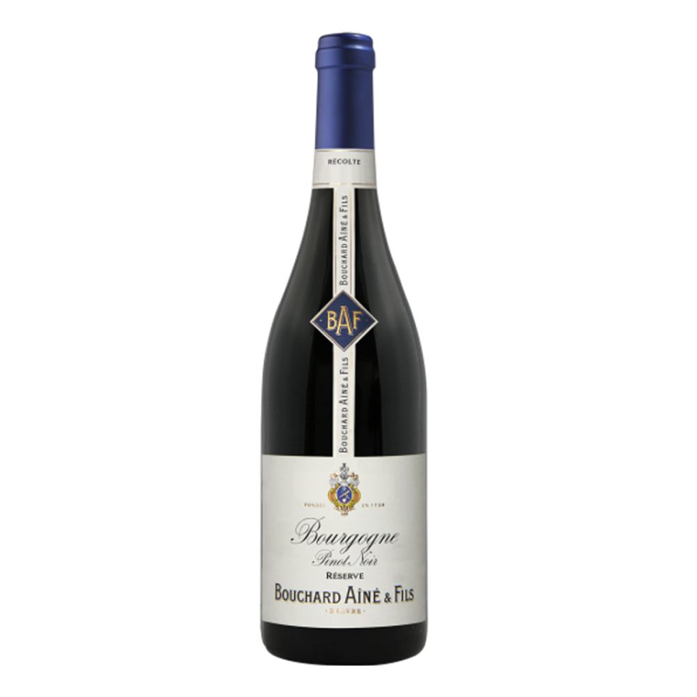 Wino Bouchard Aine & Fils Reserve Bourgogne Pinot Noir 13% czerwone wytrawne 750 ml