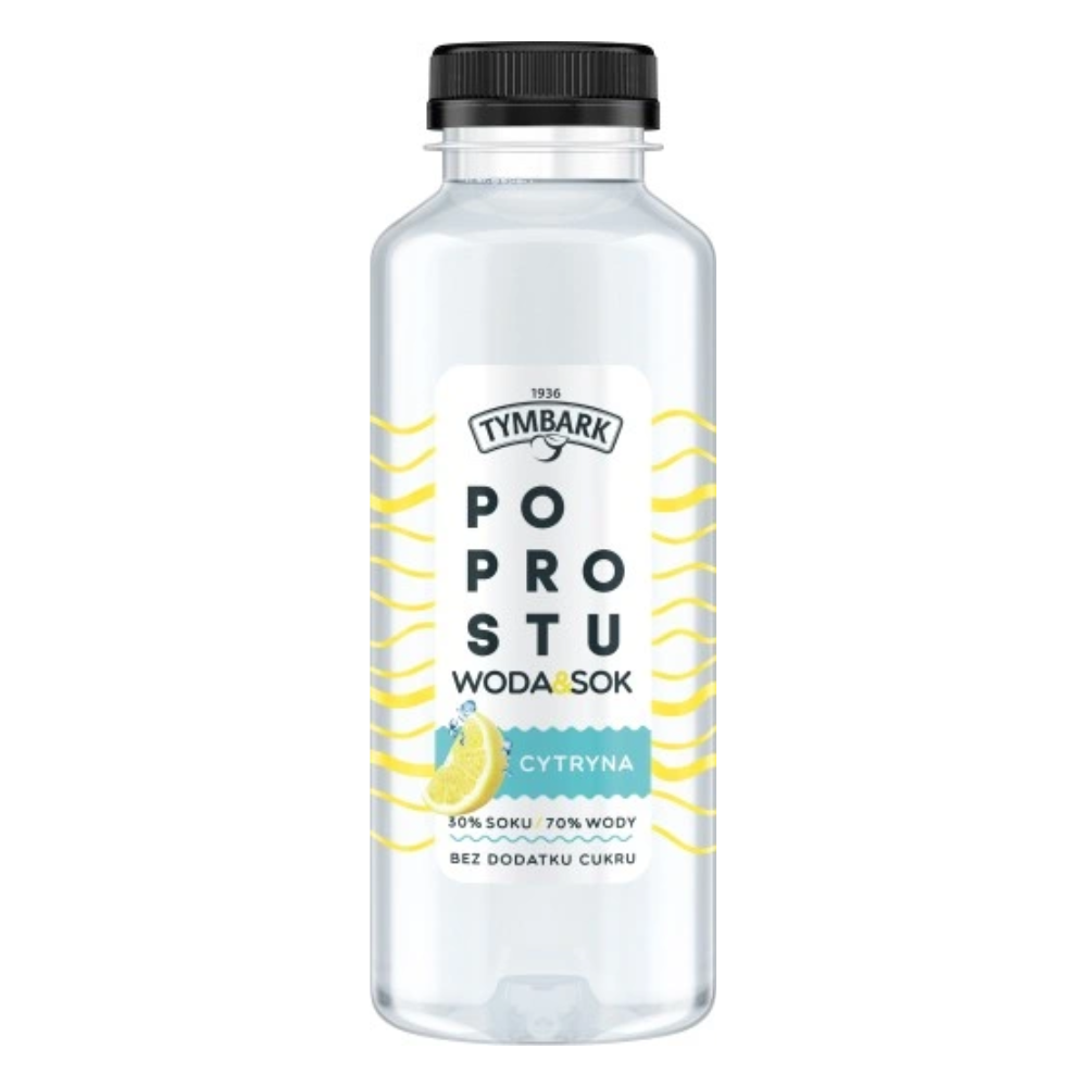 Napój Tymbark Po Prostu Woda Sok Cytryna 400 ml