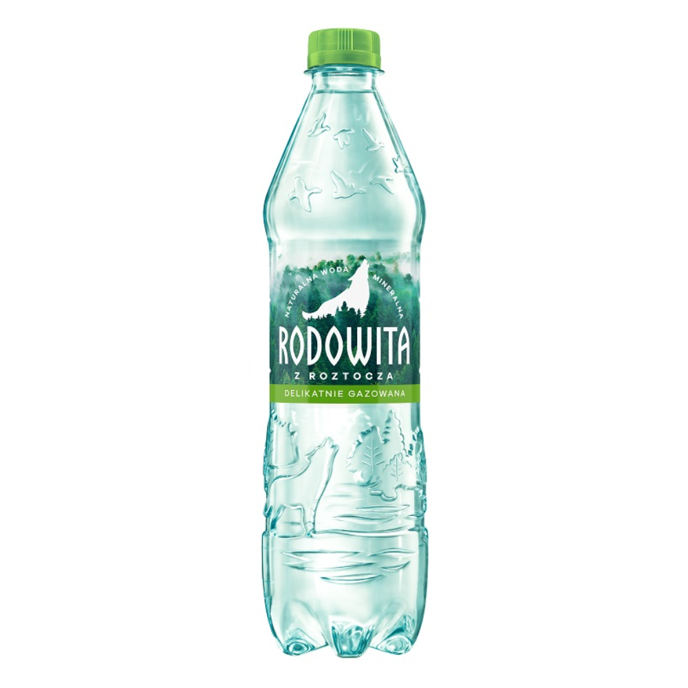 Woda Rodowita lekko gazowana Pet 600 ml