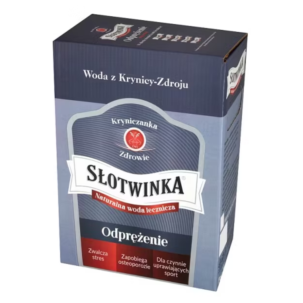 Woda Słotwinka 3000 ml karton