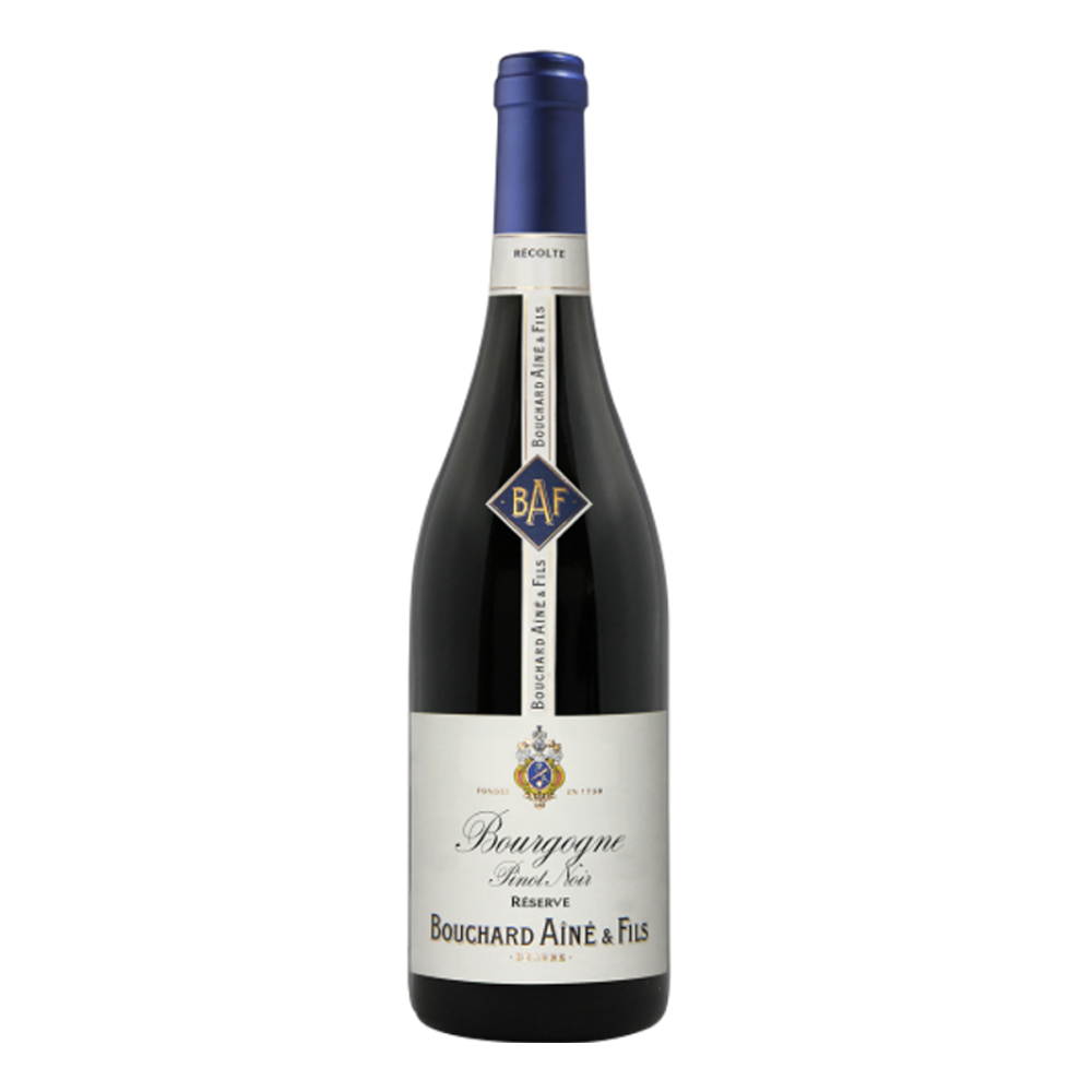 Wino Bouchard Aine & Fils Reserve Bourgogne Pinot Noir 13% czerwone wytrawne 750 ml