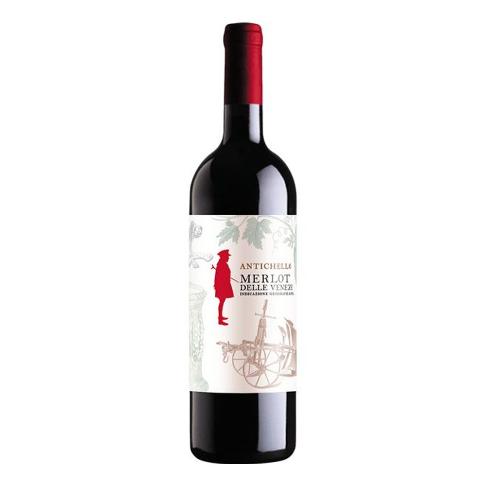 Wino Antichello Merlot Delle Venezie Igt 12% czerwone wytrawne 750 ml