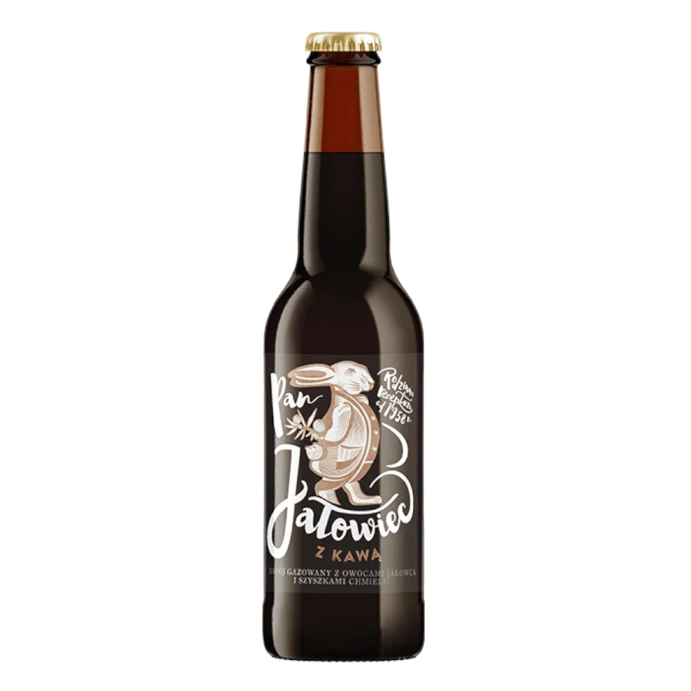 Piwo Jan Olbracht Pan Jałowiec z kawą 20% 330 ml