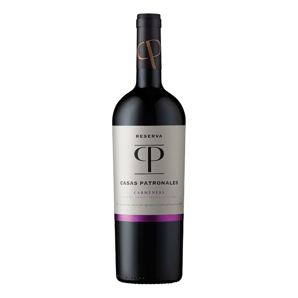 Wino Casas Patronales Reserva Carmenere 2021 14% czerwone wytrawne 750 ml