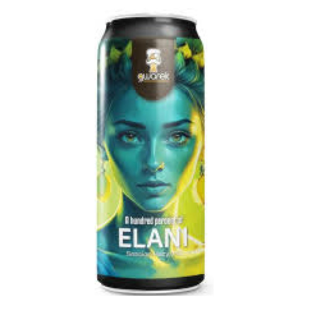 Piwo Gwarek A hundered percent of Elani Session Hazy Ipa 5,5% 500 ml puszka