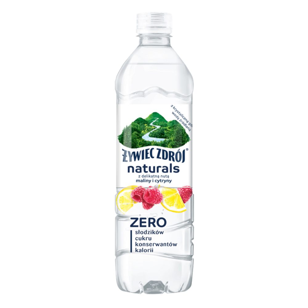 Woda Żywiec Zdrój Naturals Malina-Cytryna niegazowana 500 ml Pet