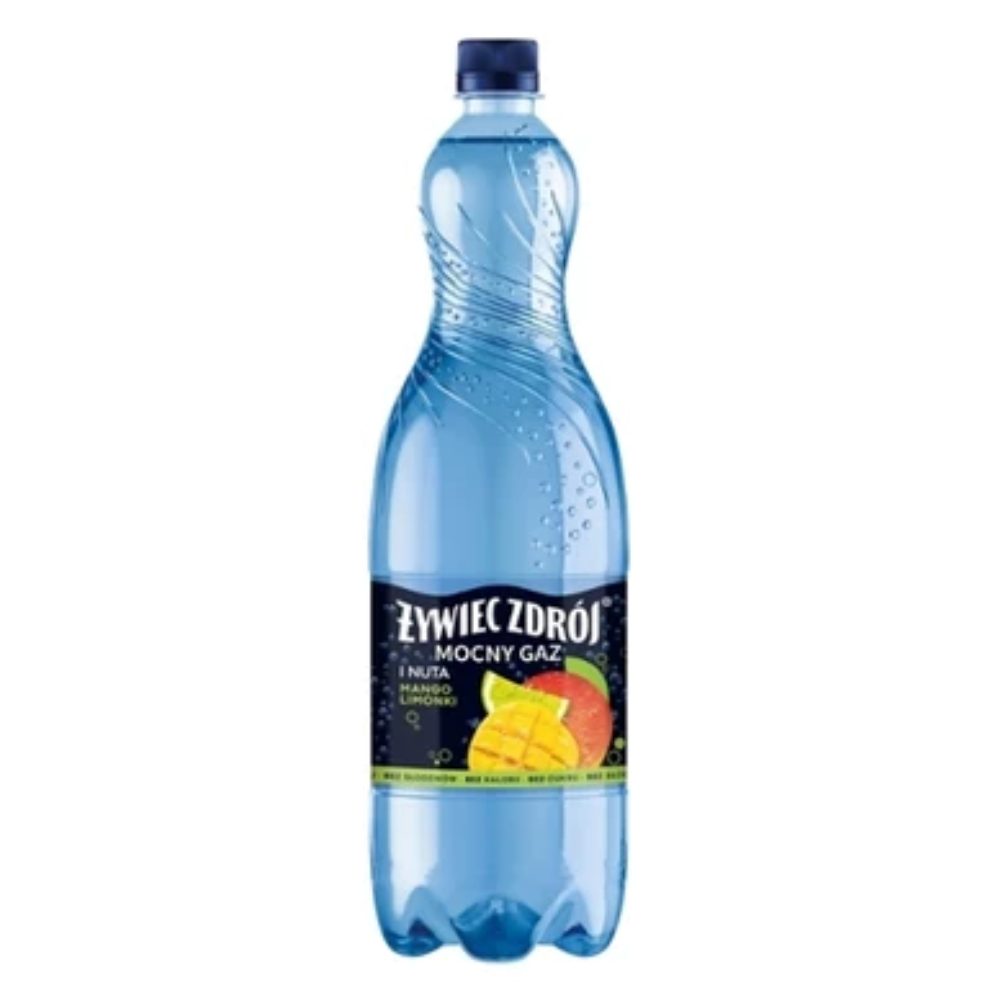 Woda Żywiec Zdrój Z Nutą Mango I Limonki gazowana 1500 ml Pet