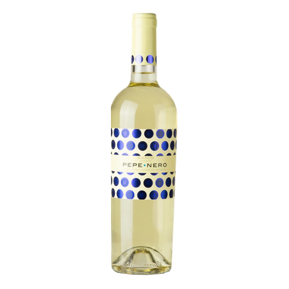Wino Pepe Nero Bianco 12% białe wytrawne 750 ml