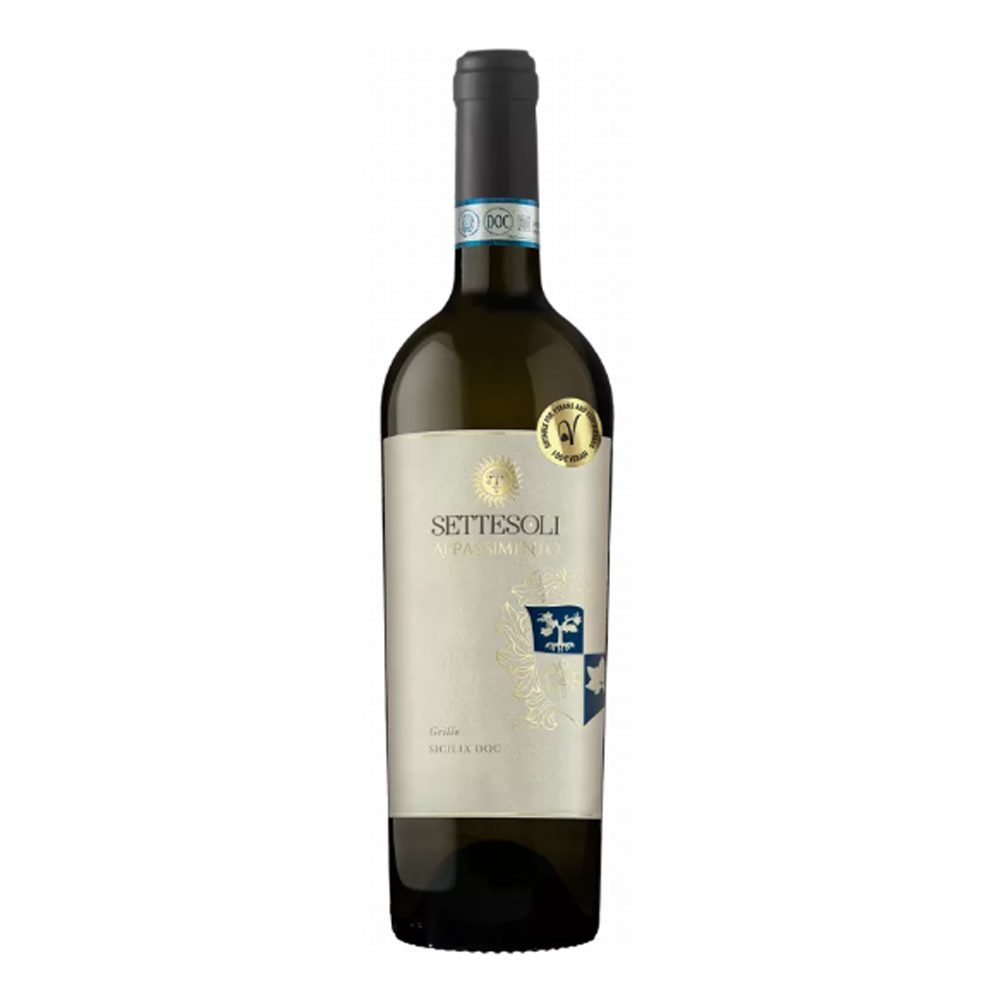 Wino Settesoli Grillo Appassimento 2022 13% białe półwytrawne 750 ml