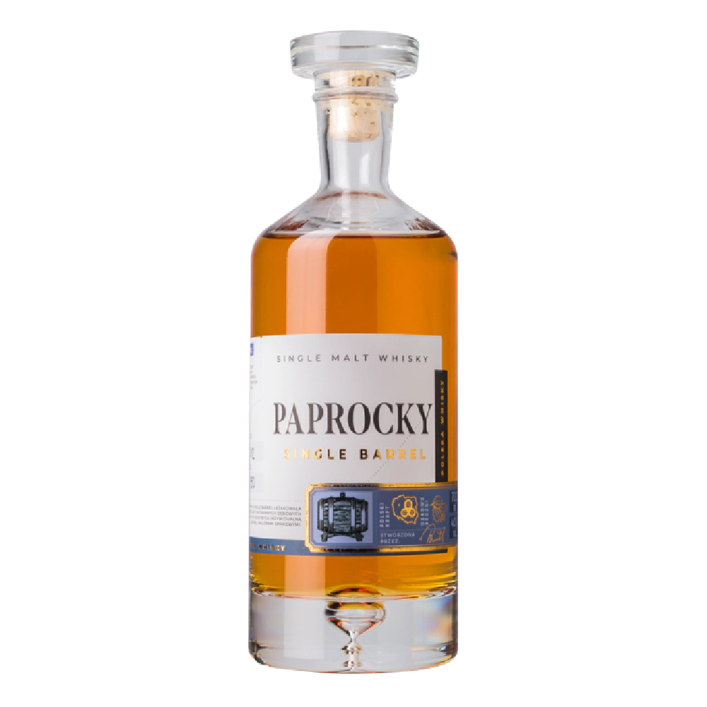 Whisky Paprocky Single Barrel 40% 700 ml