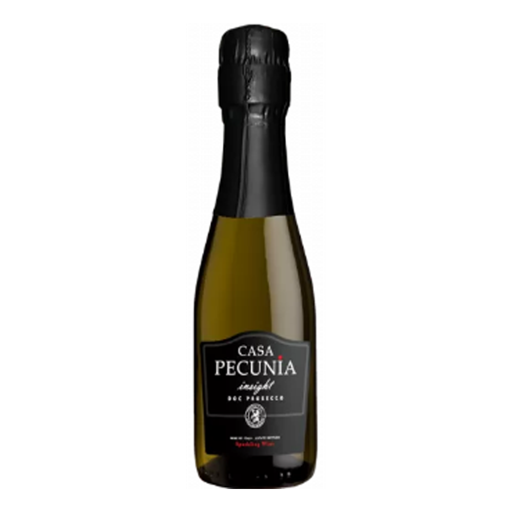 Wino Insight Casa Pecunia Prosecco Spumante Doc 10,5% białe wytrawne 200 ml